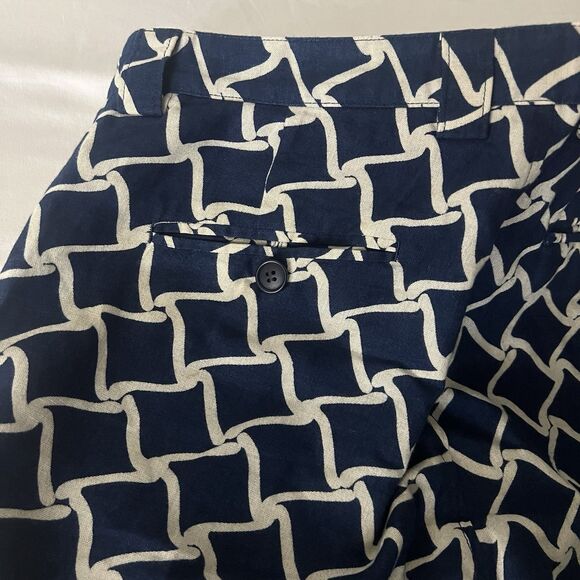 Blue Blue Japan Indigo Japanese Roof Tile Shorts 10” Inseam 3/32 100% Cotton - Picture 6 of 10